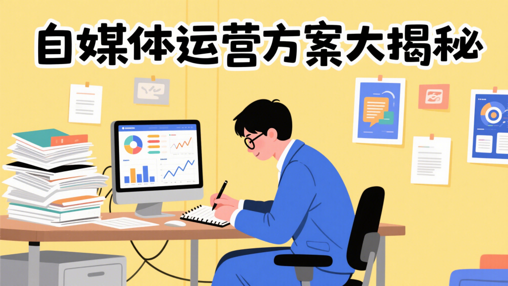 自媒体如何制定运营计划！五大步骤，手把手教你制定计划表！