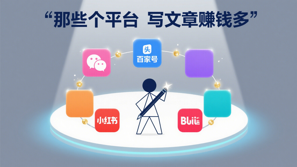哪个平台写文章赚钱多？自媒体写作六大高收益平台排名！